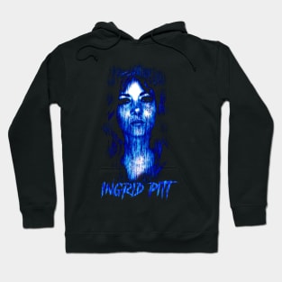 Scream Queen Ingrid Pitt Design Hoodie